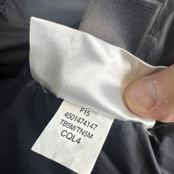 The North Face HyVent Down Parka Men’s XL Black Faux Fur Hood Heavy Winter - Picture 8 of 9